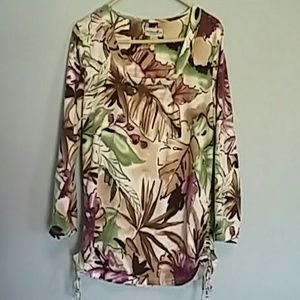 Caribbean Joe 3/4 sleeve top